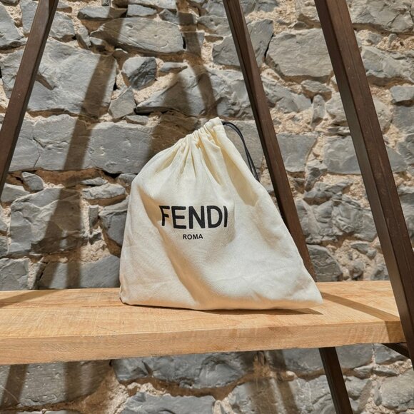 Fendi 2021 Runway Pink Vertical Box Logo Crossbody Bag - Picture 12 of 12